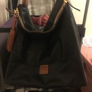 Dooney Bourke black shoulder bag
